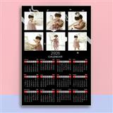 108 黑白简约年历